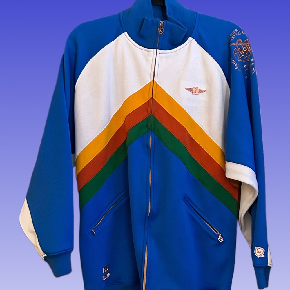 Rocawear Blue Multicolor Jacket